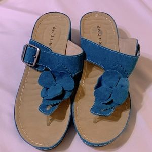 David Tate Spring Wedge Sandal